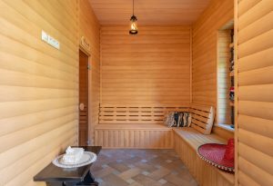 sauna a vapor ou seca